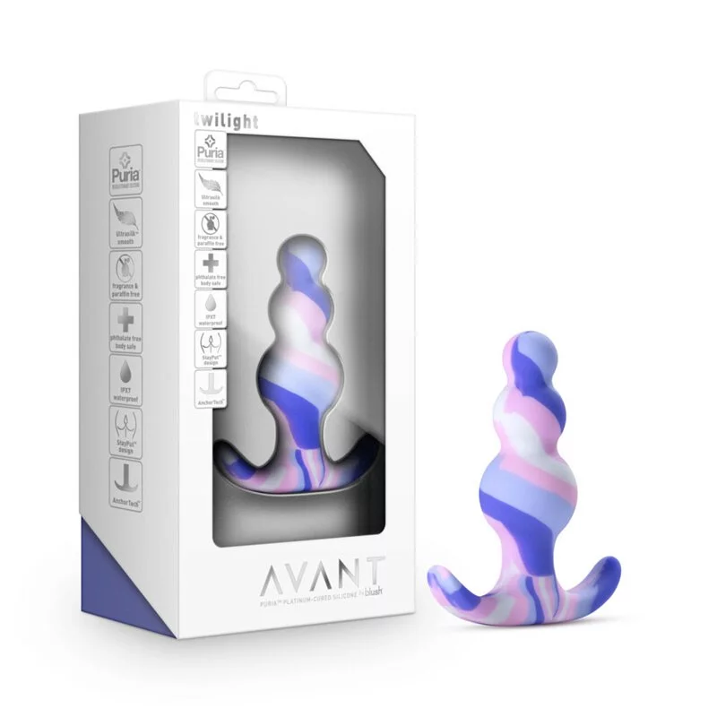 Blush Novelties - Avant: Twilight 柔軟矽膠後庭塞