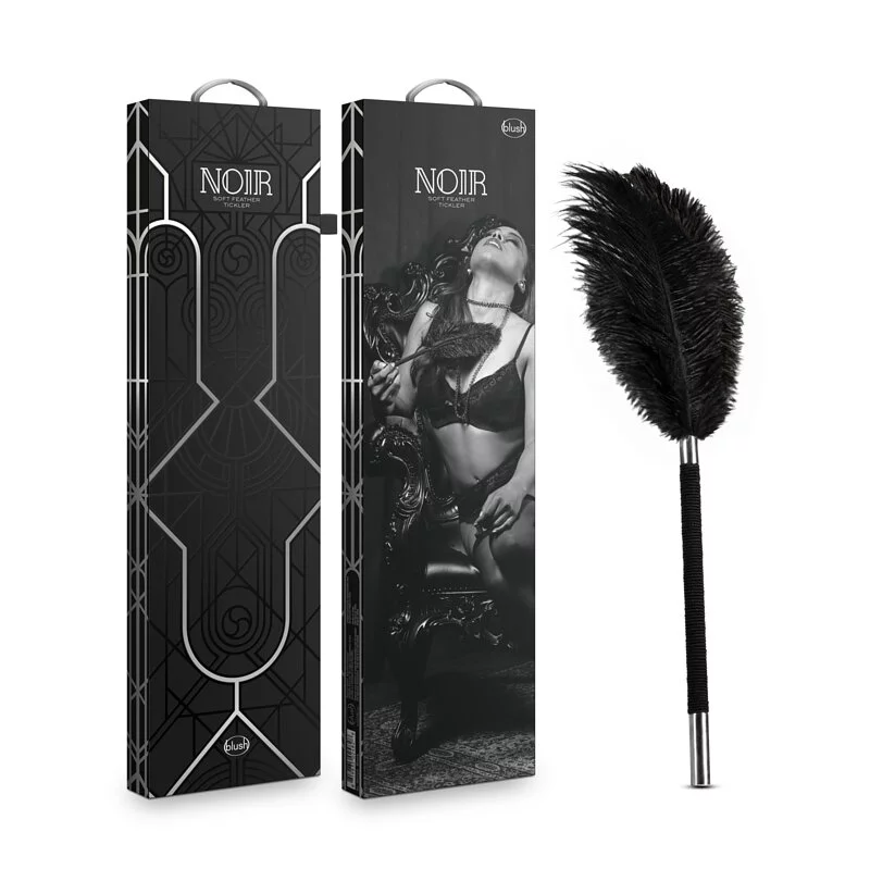 Blush Novelties - Noir: 挑逗羽毛棒