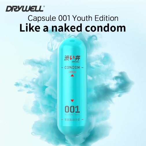 Drywell - 0.01 超薄 3片裝 PU安全套