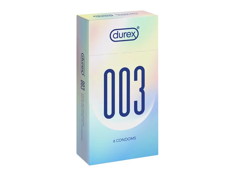 Durex杜蕾斯 003 6 片裝 PU安全套