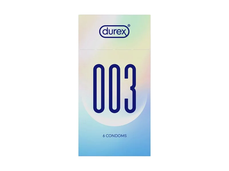 Durex杜蕾斯 003 6 片裝 PU安全套