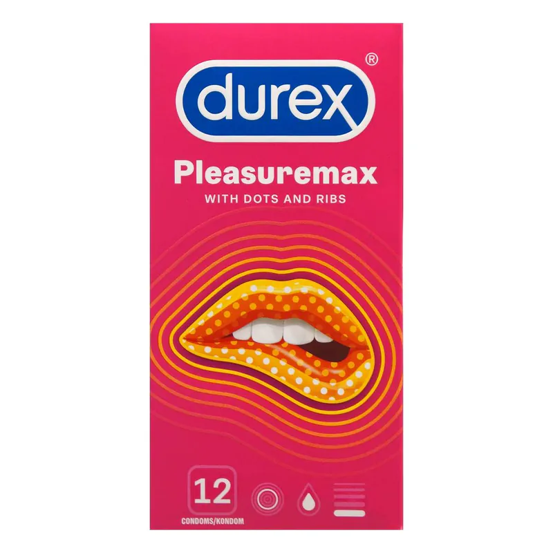 杜蕾斯 Pleasuremax (新加波版) 凸點橫條 12 片裝 乳膠安全套