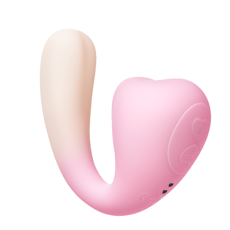 EROCOME - Elephant 長象鼻 雙頭可加熱震動旋轉按摩器 - 粉色