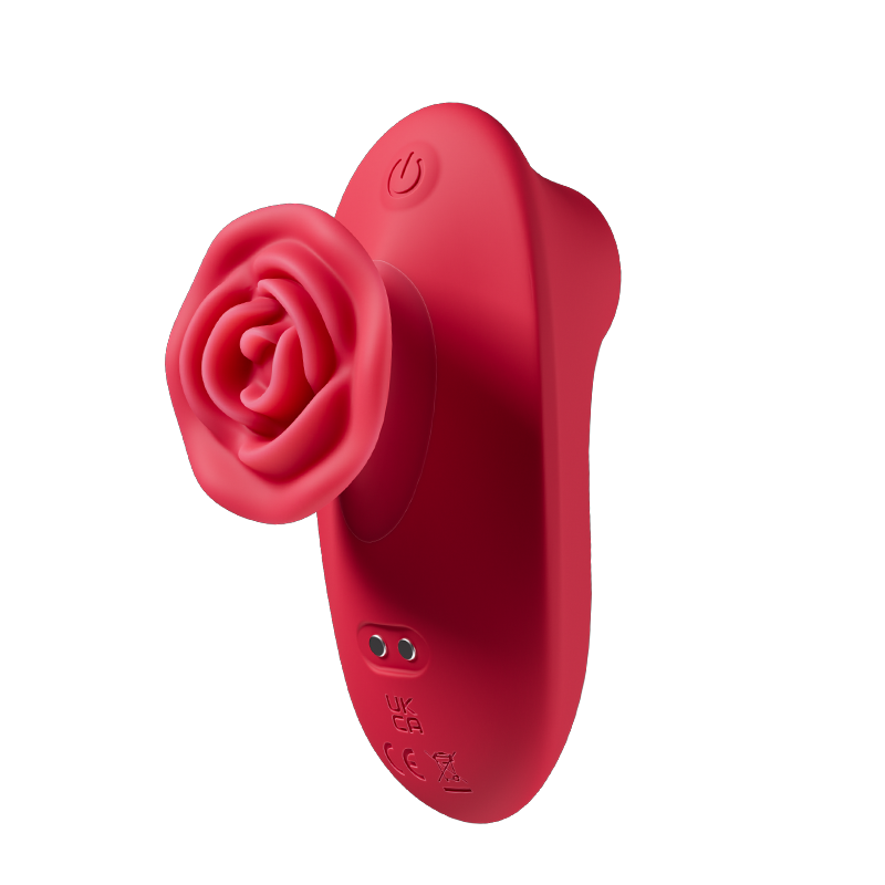 EROCOME - ROSE PLUSE 玫瑰脈動 震動拍打刺激器 - 紅色