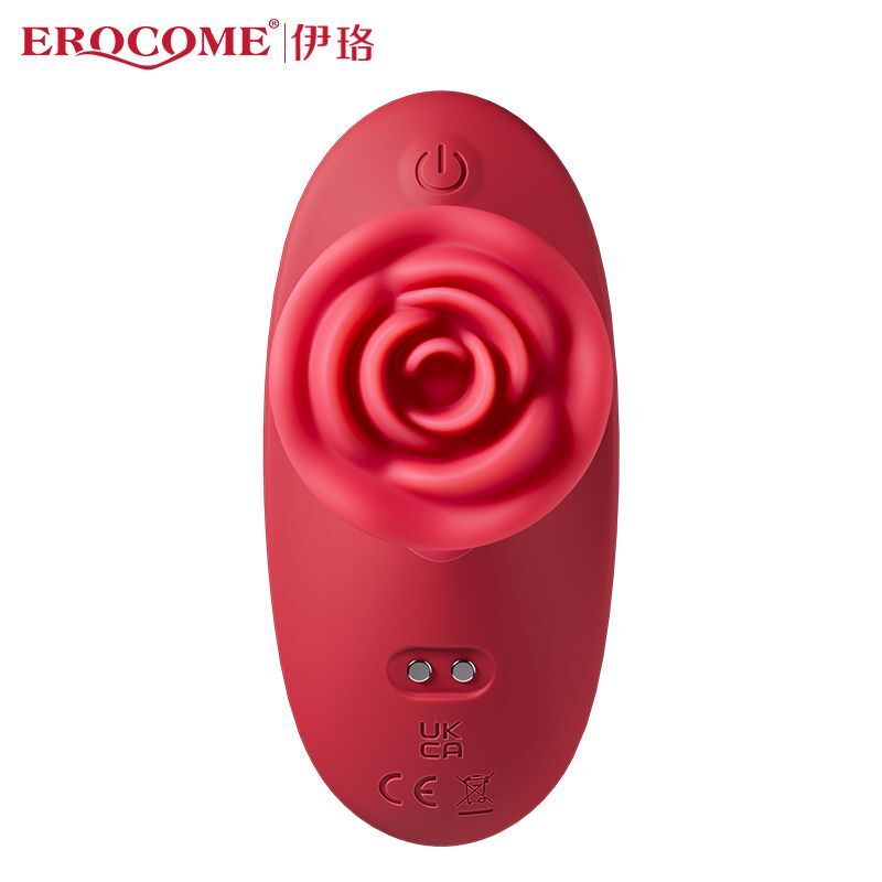 EROCOME - ROSE PLUSE 玫瑰脈動 震動拍打刺激器 - 紅色