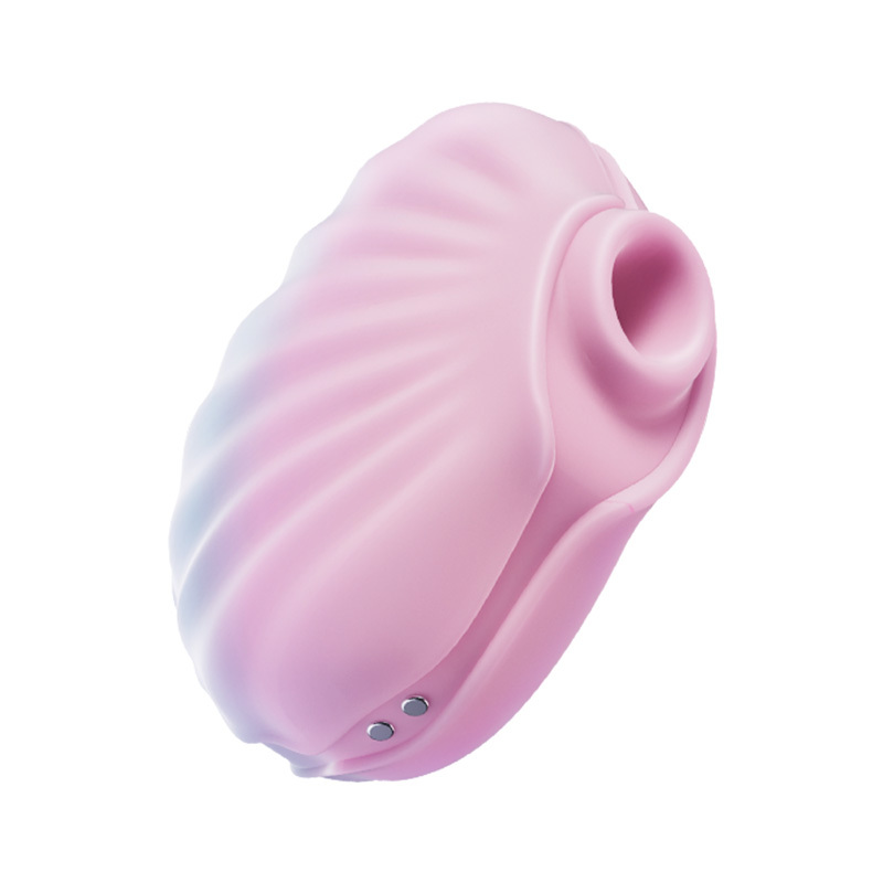 EROCOME - SHELL 貝殼 吸啜震動器 - 粉藍色