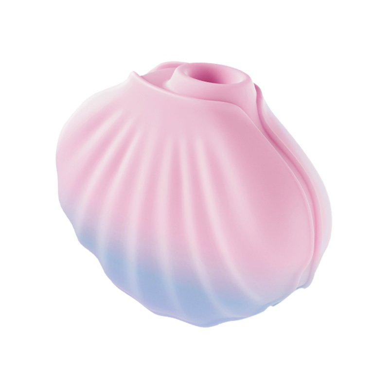EROCOME - SHELL 貝殼 吸啜震動器 - 粉藍色