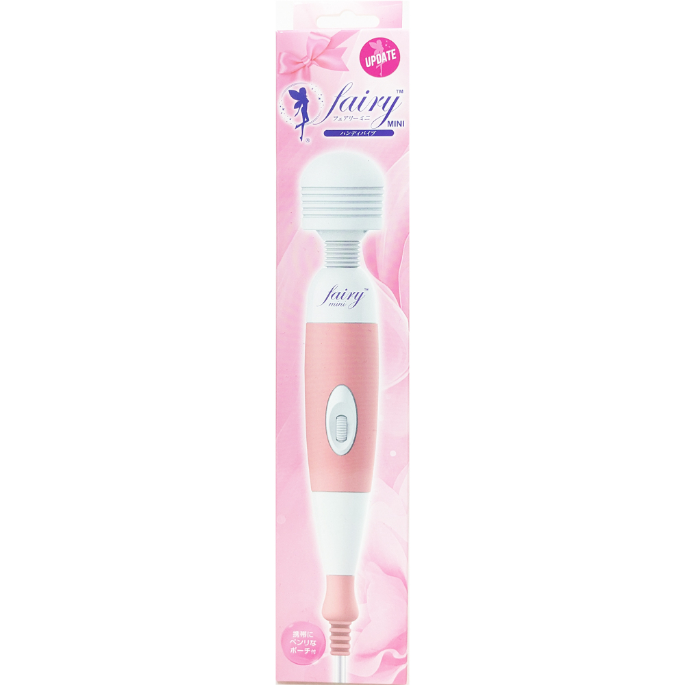 Fairy - Fairy Mini 插電式帶線AV按摩棒 粉紅色