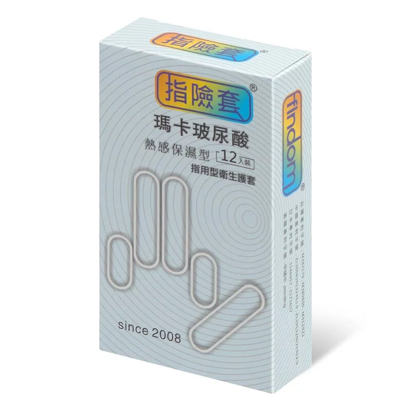 Findom 熱感保濕型 12 片裝 乳膠指險套