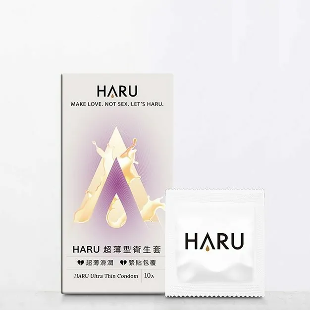 HARU: Ultra Thin 超薄型 4片裝 乳膠安全套