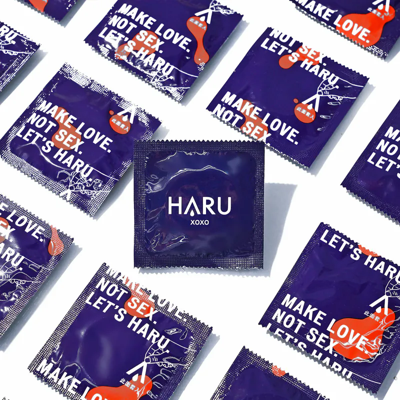 HARU XOXO 0.03 舒暢激薄款 4 片裝 乳膠安全套
