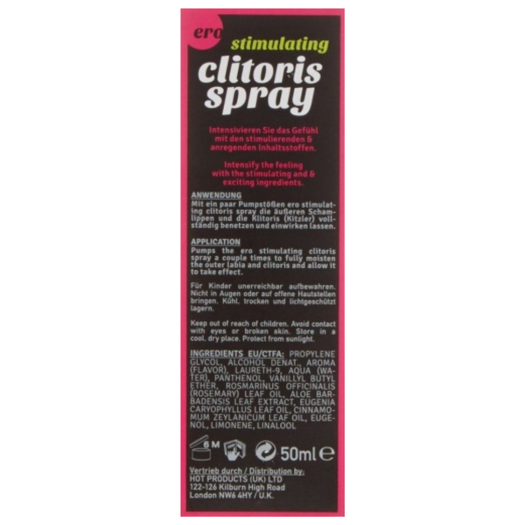 HOT - 女士陰蒂刺激性慾提升噴霧 50ml