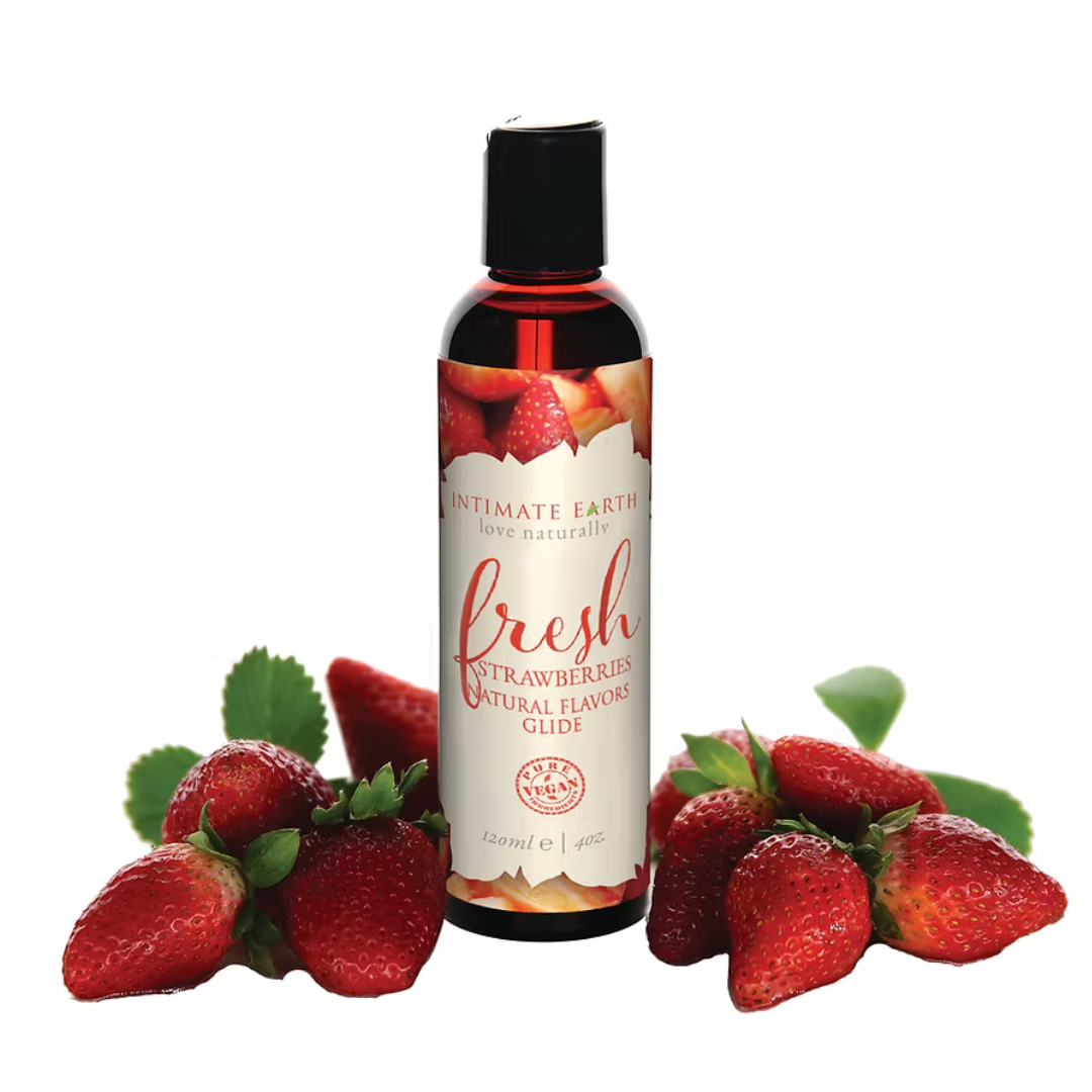 Intimate Earth - Fresh 有機果味口交潤滑液 草莓味 - 120ml