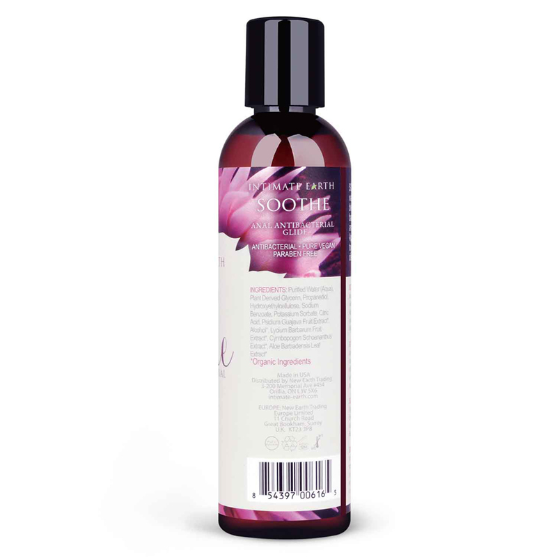 Intimate Earth - Soothe 後庭抗菌純素水性潤滑液(60ml/120ml)