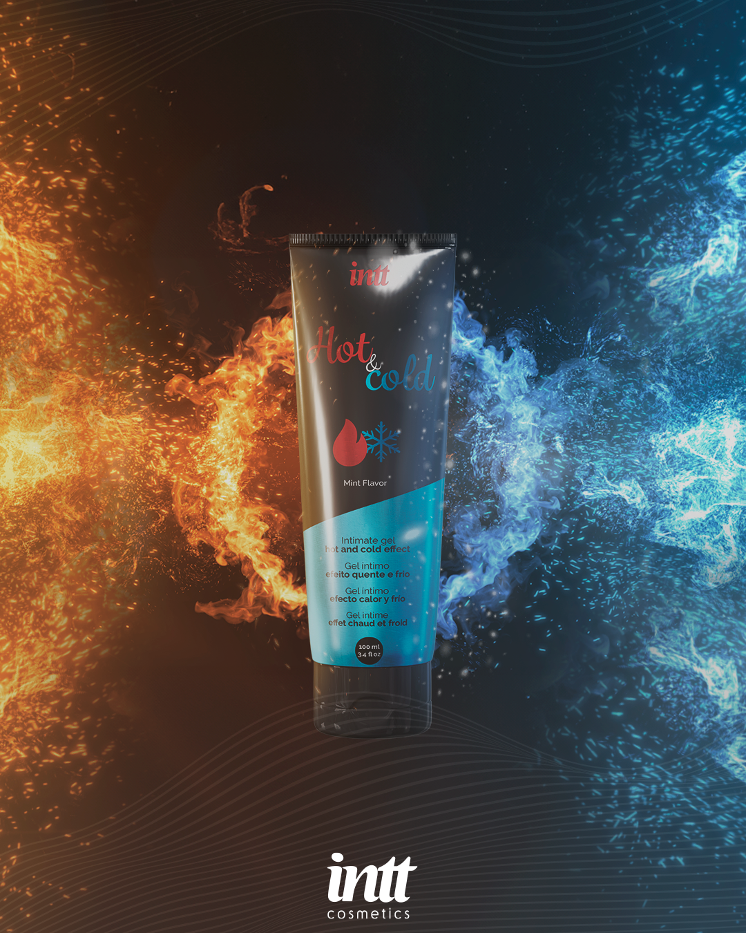 intt - Hot & Cold 冰火感 水性潤滑液 100ml