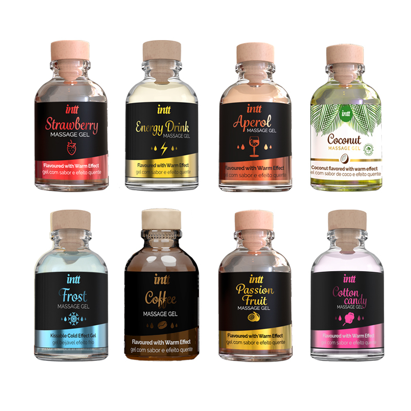 intt - 暖感可食用果味按摩油 百香果味 30ml