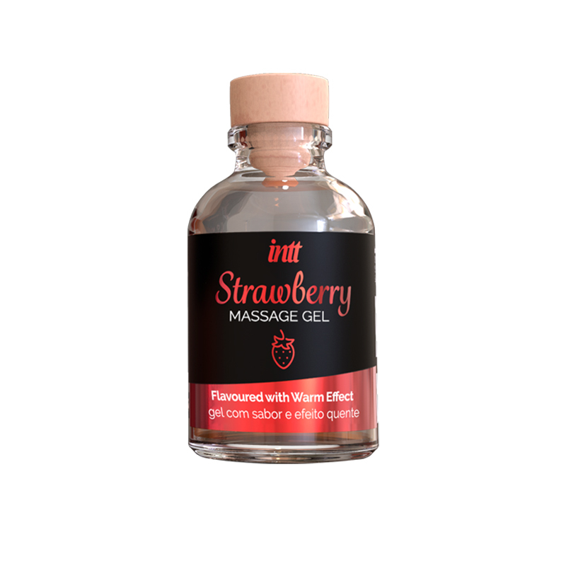 intt - 暖感可食用果味按摩油 草莓味 30ml