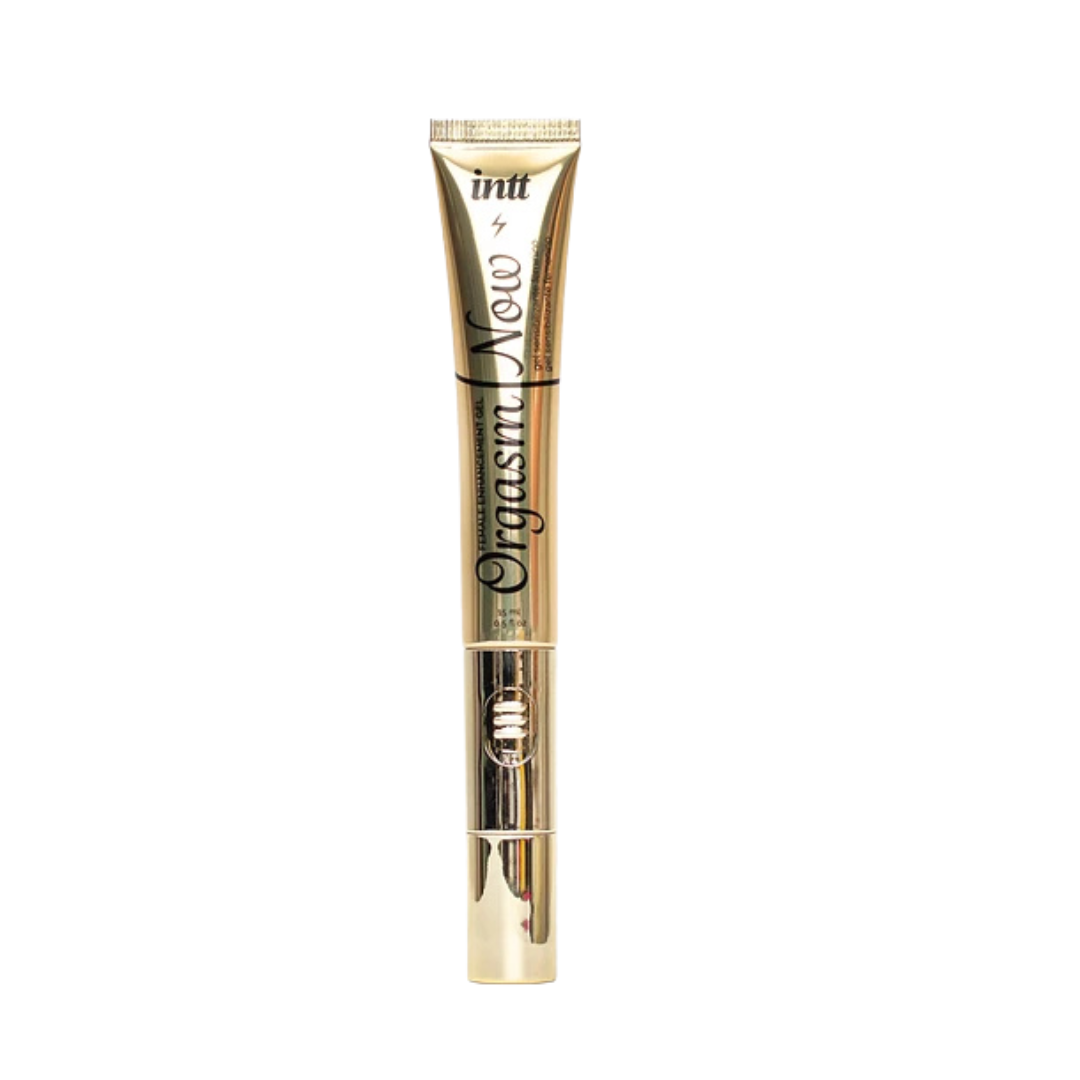 INTT - ORGASM NOW 2合1迷你震動器+液體震動高潮Gel - 15ml