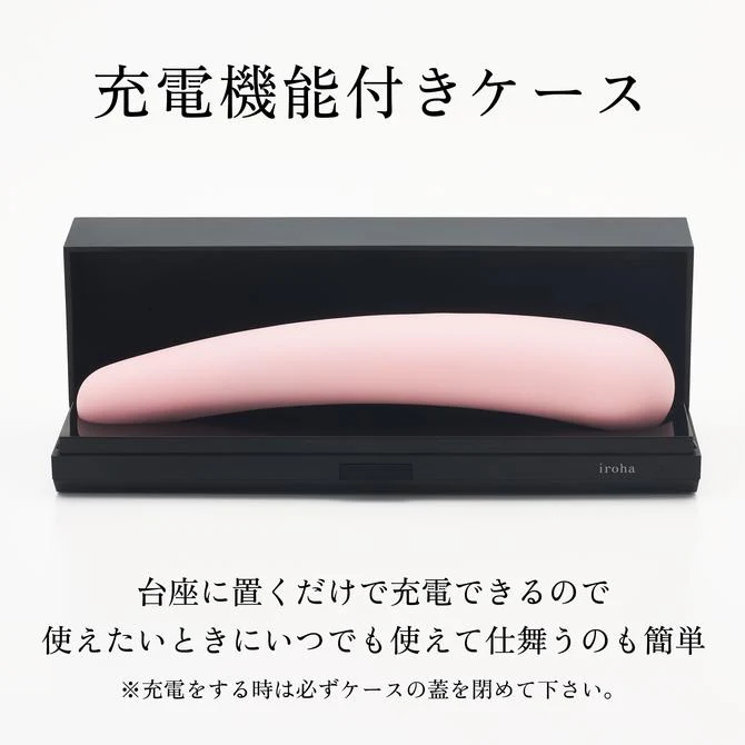 iroha FIT 三日月 女士自我愉悅按摩棒(粉色)
