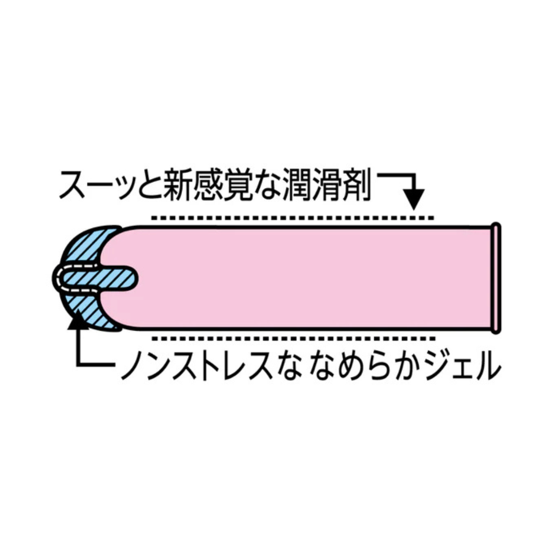JEX - Chill Con 涼感舒緩啫喱 乳膠安全套 12片裝