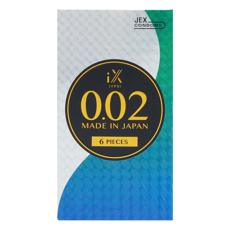 JEX iX 0.02 6片裝 PU安全套