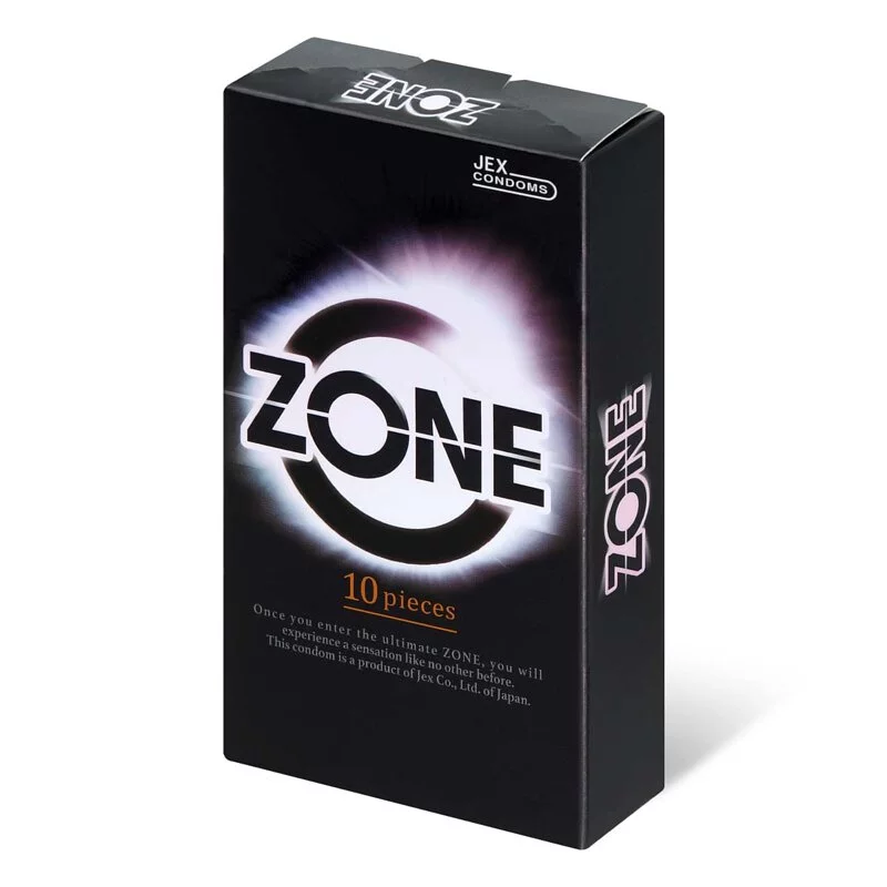 JEX ZONE 地帶 10 片裝 乳膠安全套