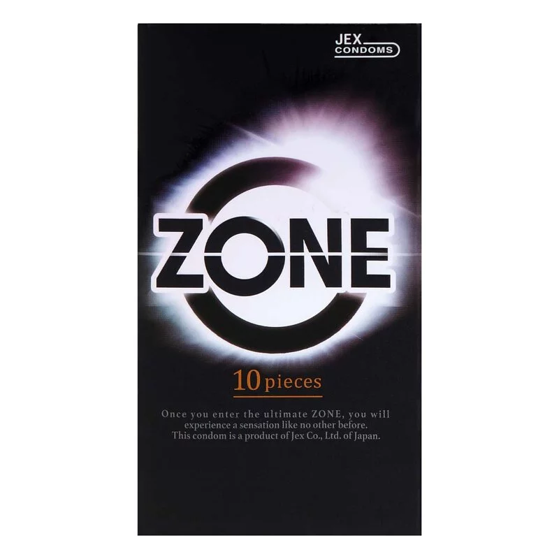 JEX ZONE 地帶 10 片裝 乳膠安全套