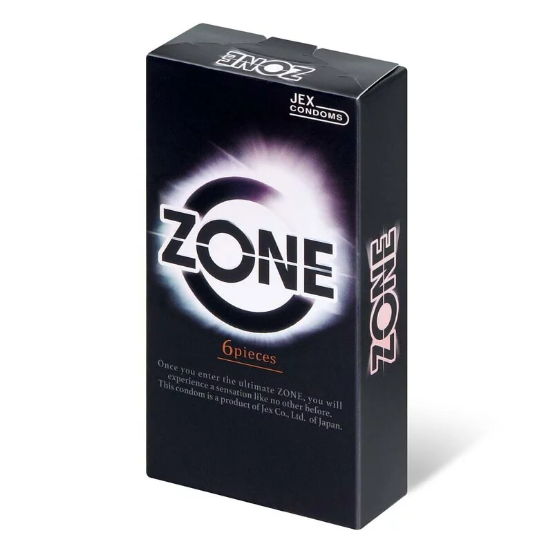 JEX ZONE 6片裝 乳膠安全套