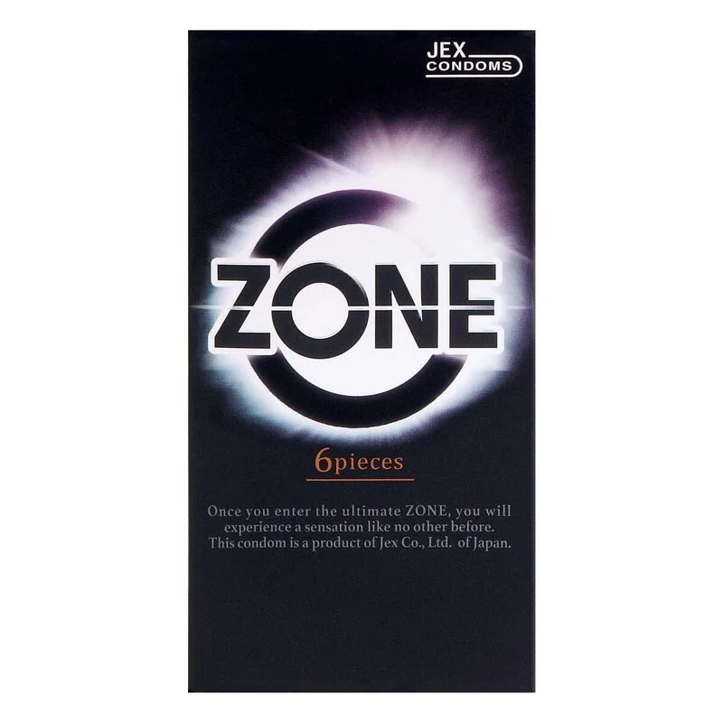 JEX ZONE 6片裝 乳膠安全套