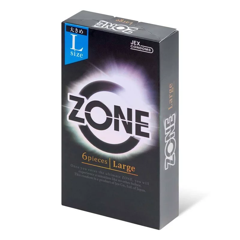 JEX ZONE 地帶 大碼 6 片裝 乳膠安全套