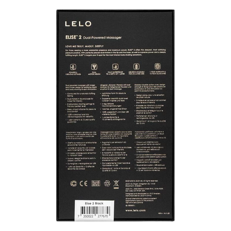 LELO Elise 2 G點按摩棒