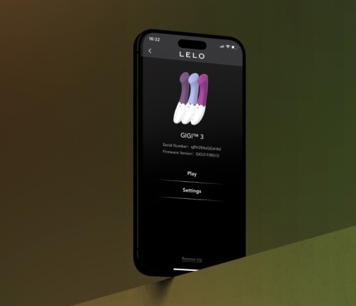 LELO - Gigi 3 優質智能遠程可連App G點震動棒 (淺藍色/紫紅色/梅子色)