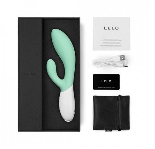 Lelo - Ina 3 兔耳震動棒 - 淺綠色