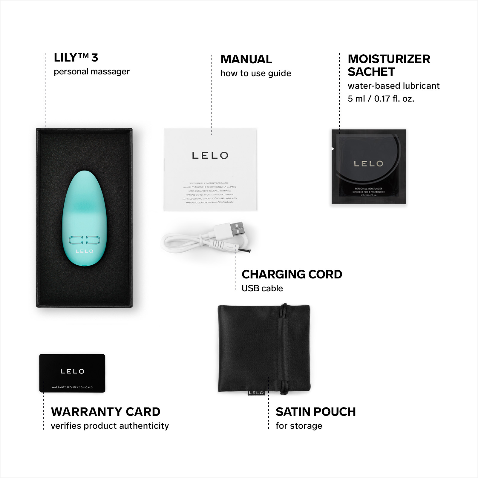 LELO Lily 3 超靜音陰蒂迷你震動器(深紫色/薰衣紫/極地綠)