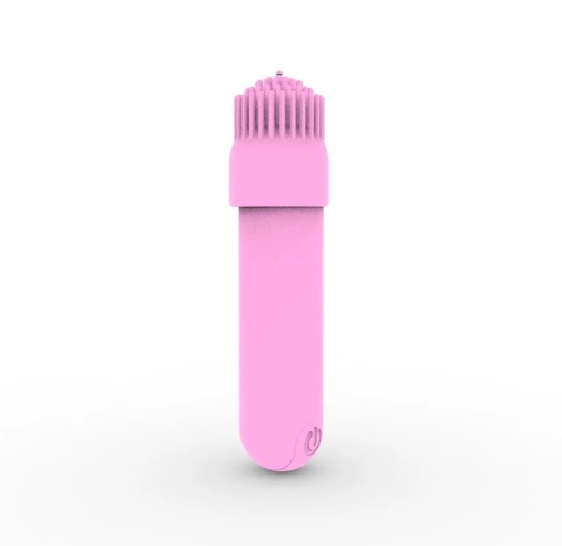 Liebe Seele 子彈震動器 + 3款轉換配件 - 粉色