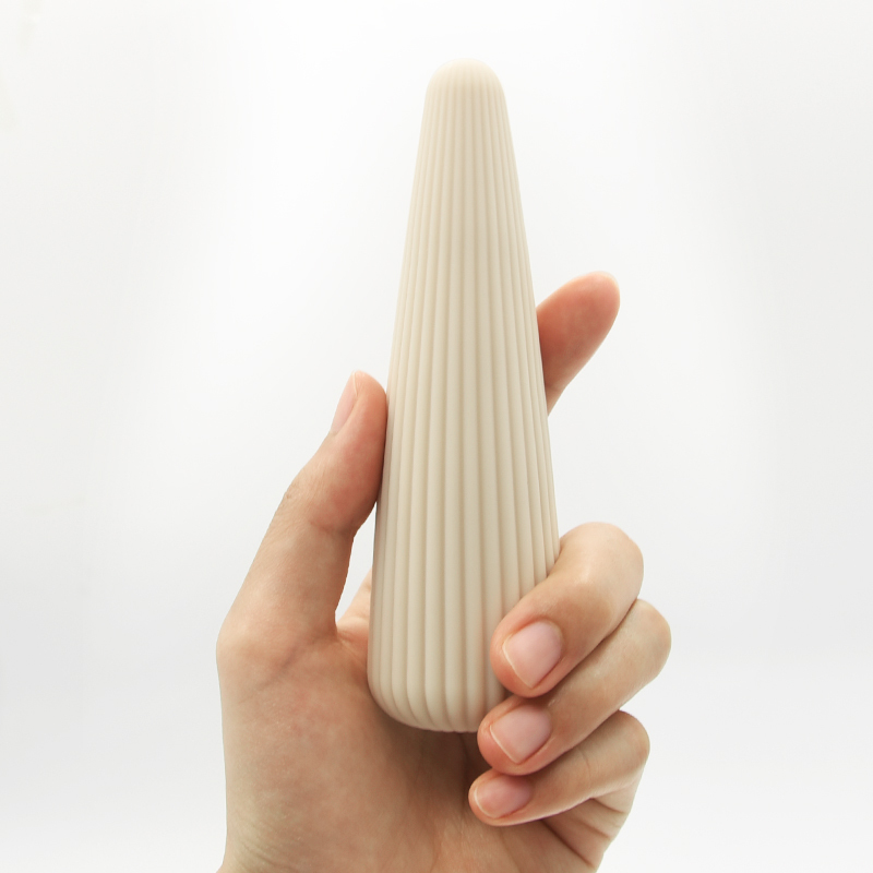 長條形蘑菇狀震動器--紫色