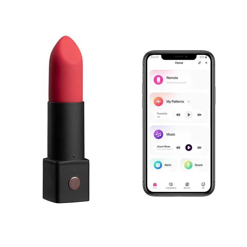 LOVENSE Exomoon 藍牙智能APP控制 唇膏型震動器
