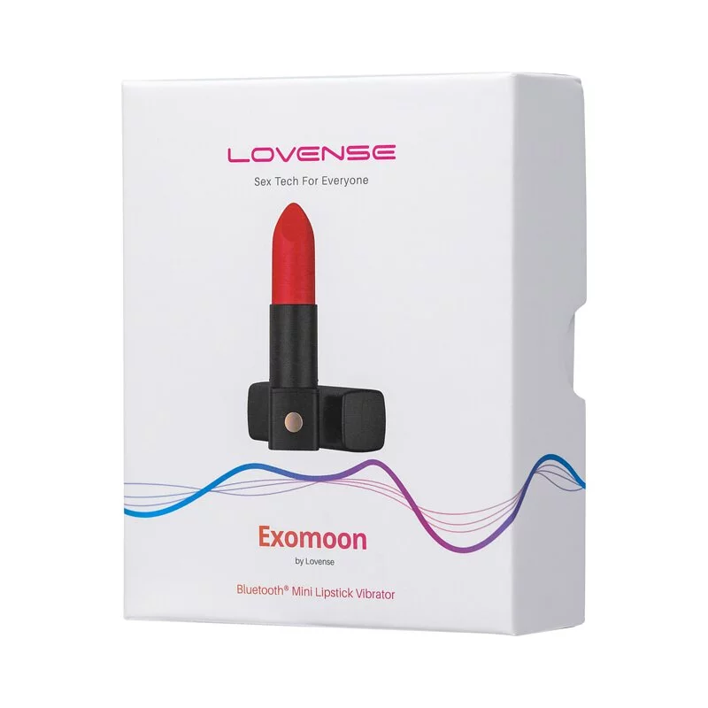 LOVENSE Exomoon 藍牙智能APP控制 唇膏型震動器