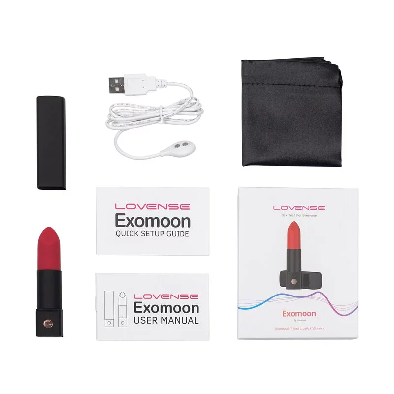 LOVENSE Exomoon 藍牙智能APP控制 唇膏型震動器