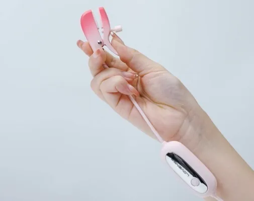 LOVENSE Gemini 可用手機App控制 乳頭夾