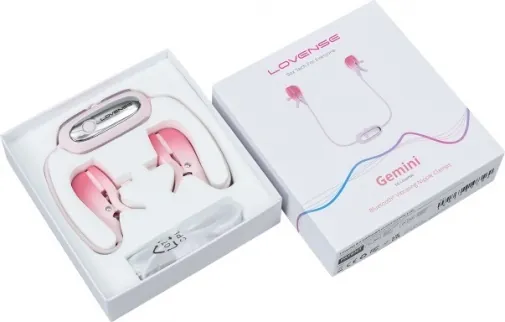 LOVENSE Gemini 可用手機App控制 乳頭夾