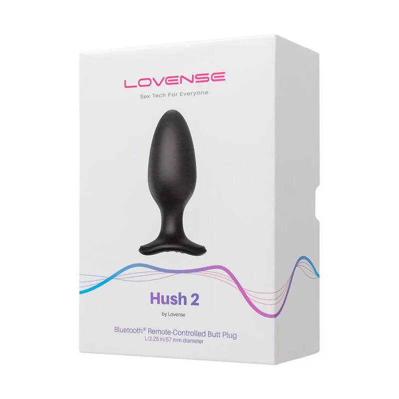 LOVENSE Hush 2 遠端智能 後庭震動肛塞 (四種尺寸可選)
