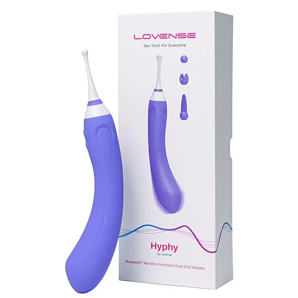 LOVENSE Hyphy 遠端智能高頻雙頭點潮筆按摩棒