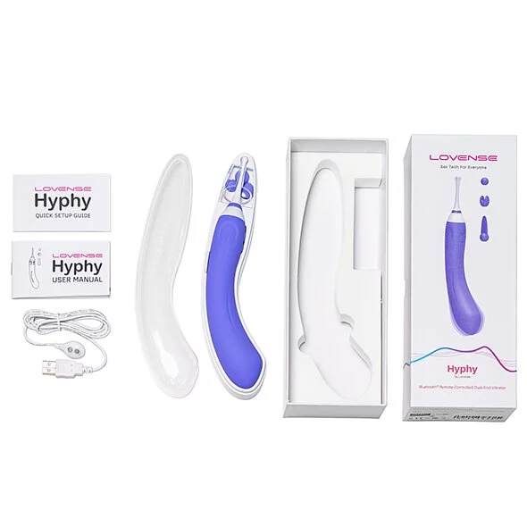 LOVENSE Hyphy 遠端智能高頻雙頭點潮筆按摩棒