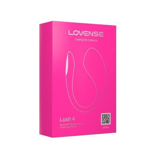 LOVENSE - Lush 4 交互式智能遠程震蛋 - 粉紅色