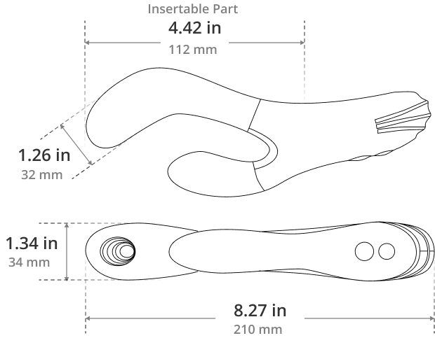 Lovense - Osci 3 可加熱智能兔耳按摩棒