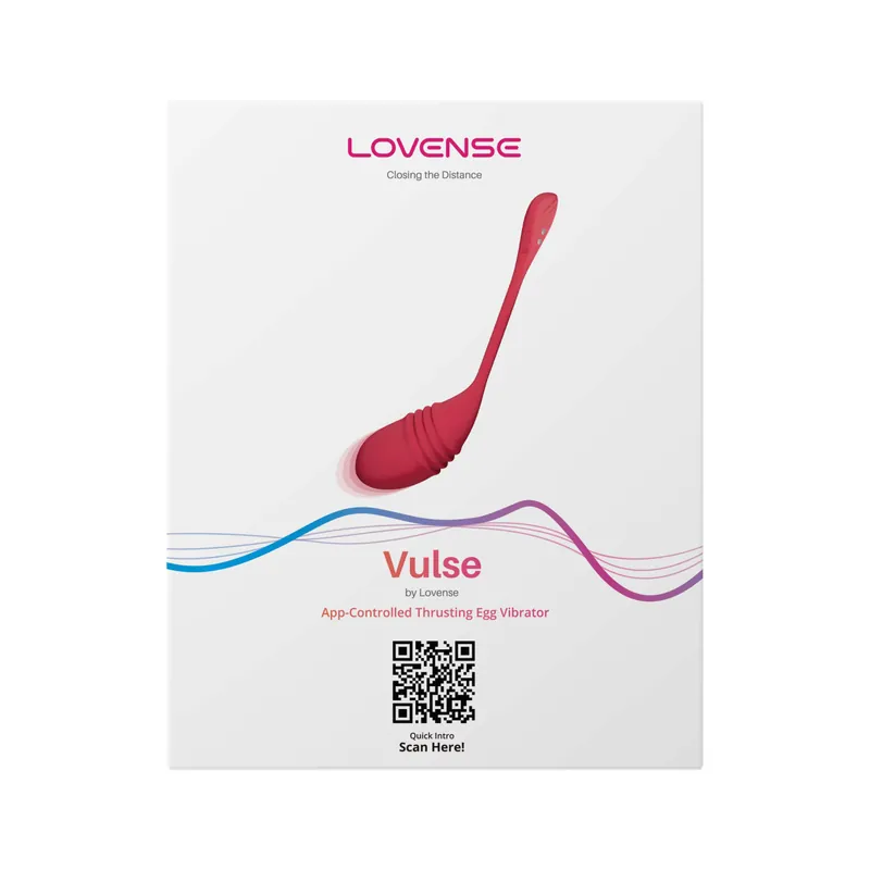 LOVENSE Vulse 2 合 1 智能遙控 推力和震動震蛋