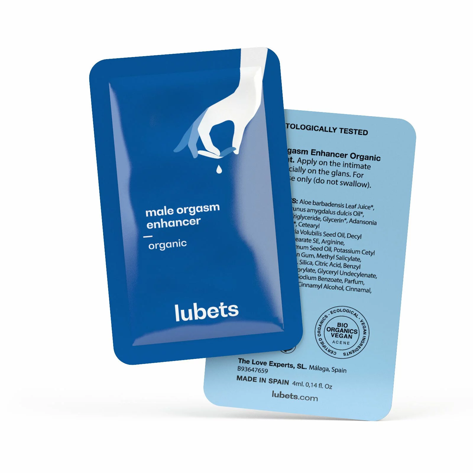 lubets: 天然有機男士高潮提升液 十片隨身包