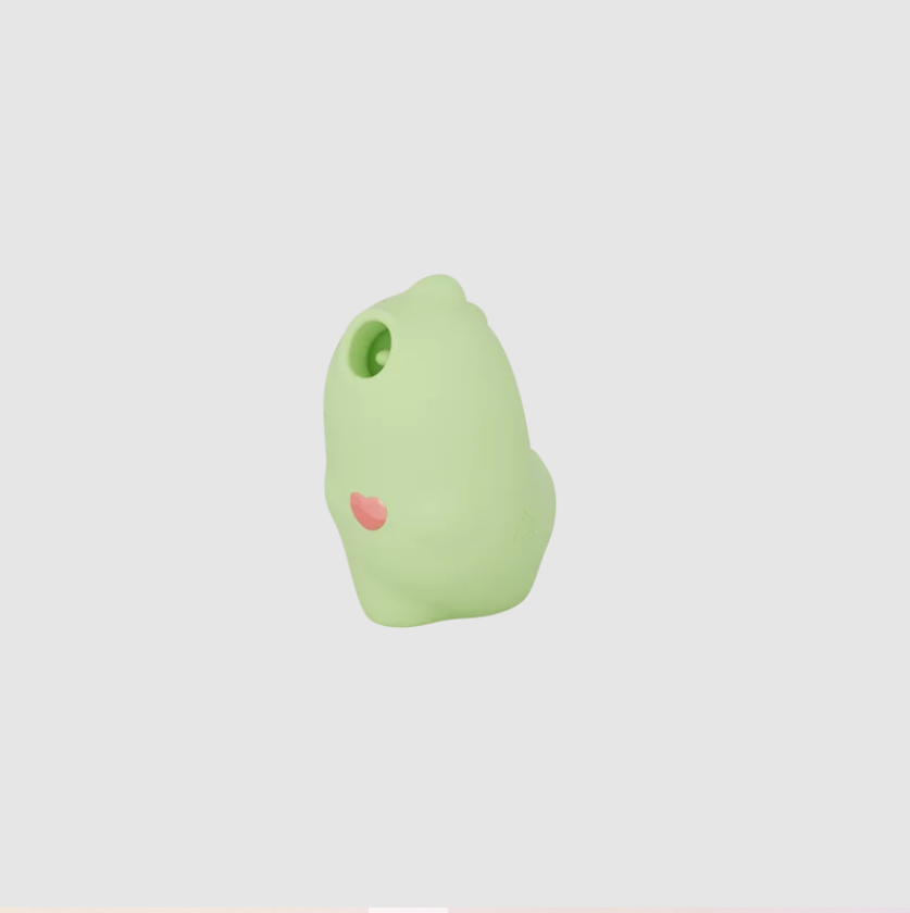 Sistalk 小怪獸 Magic Kiss 魔吻 智能舔舔吸啜震動器 淺綠色