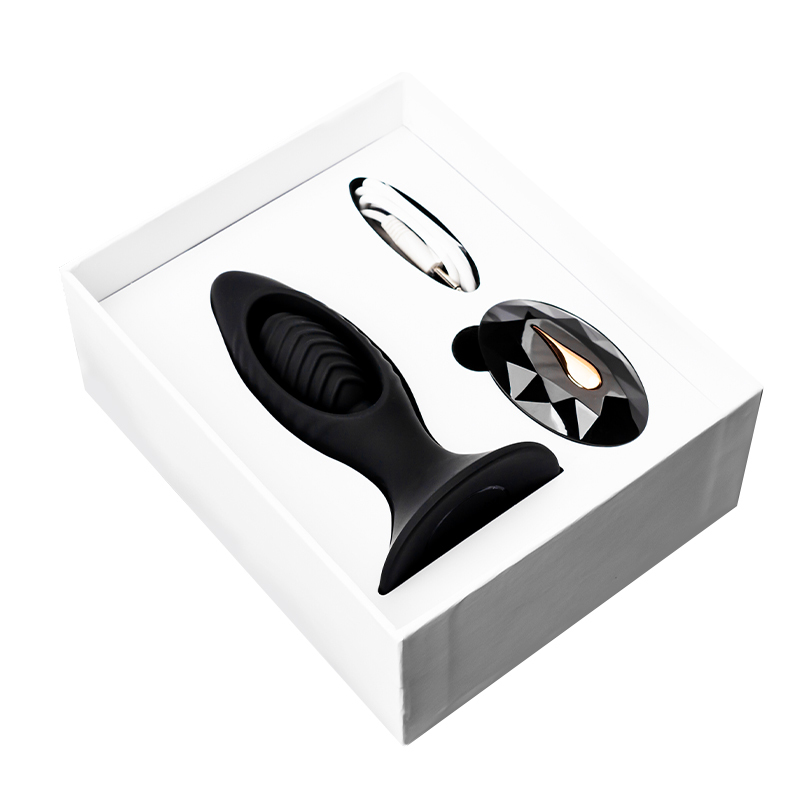 MyToys - MyPlug 遙控震動後庭塞 - 黑色